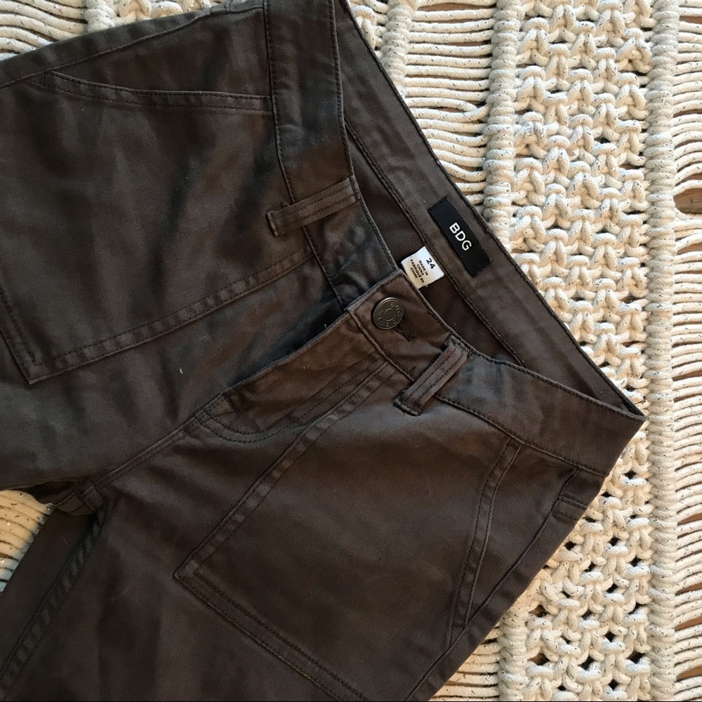 Urban Outfitters BDG Army Green Jean 24 - Picture 4 of 6